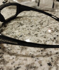 Radians XT1-11 Extremis Full Black Frame Safety Glasses with Clear Anti-Fog Lens 29 C1weKTU0jIS