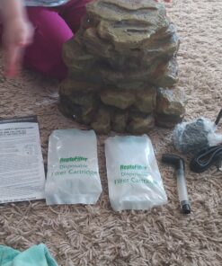 Tetra Decorative ReptoFilter, Terrarium Filtration, Keeps Water Clear 50 C1y7bmj0PYS