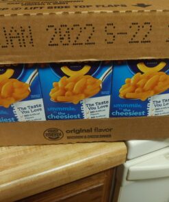 Kraft Original Flavor Macaroni and Cheese Dinner (7.25 oz Boxes (Pack of 35)) Original (35 Pack) 7.25 Ounce (Pack of 35) 23 C1ydfvXC5sS