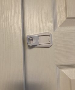 Sliding Door Lock for Child Safety - 2 Pack Grey/White White 38 C1zWHTakoYS