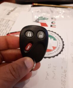 KeylessOption Keyless Entry Remote Control Car Key Fob Replacement for LHJ011 (Pack of 2) black 35 D1 RRo4MR S