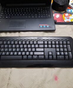 Microsoft Wireless Desktop 850 with AES ) - Black. Wireless Keyboard and Mouse Combo. Snap-In USB Transciever. Right/Left Hand Use Mouse 19 D17QI6sWBMS