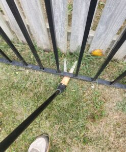 Fiskars Long-Handled Grass Shears - 36" Handle with 360-Degree Swivel Blade - Garden Shears and Grass Cutter - Black 36" Long-Handled Grass Shears 16 D18saxQuHYS