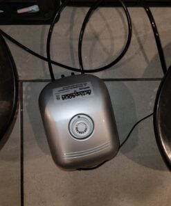 Hydrofarm AAPA15L Active Aqua, 4 Outlets, 6W, 15 L/min Air Pump, Silver,Grey 36 D1IcHDzJV8S