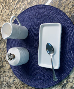 Mud Pie Farmhouse Inspired Vintage Doorknob Cream and Sugar Set, One Size, White 30 D1QoPrts9S