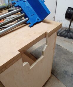 Yost Vises M9WW Rapid Action Woodworking Vise | Quick Release Lever for Quick Adjustments | 9 Inch Jaw Width | Made with Heavy-Duty Cast Iron | Blue Yost M9WW 84 D1XUw8udupS