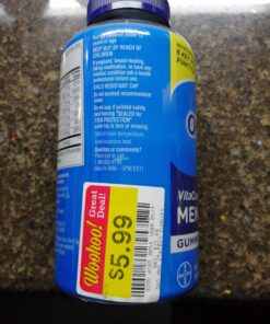 One A Day Men’s Multivitamin Gummies, Multivitamin for Men with Vitamin A, C, D, E, Calcium & More To Support Healthy Muscle Function, Gummies, 230 Count 36 D1enZ1Co7iS