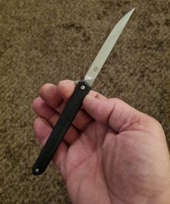 Spyderco Resilience Folding Pocket Knife with 4.20" 8Cr13MoV Stainless Blade and G-10 Handle - PlainEdge - C142GP 42 D1tjQxkHBS