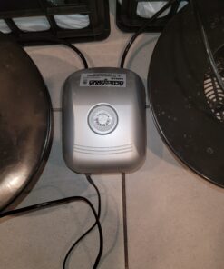 Hydrofarm AAPA15L Active Aqua, 4 Outlets, 6W, 15 L/min Air Pump, Silver,Grey 37 D1tjRUQPkCS