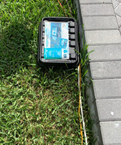 SOCKiTBOX – The Original Weatherproof Connection Box – Indoor & Outdoor Electrical Power Cord Enclosure for Timers, Extension Cables, Transformers, Power Strips, Lights, Tools & More – Medium – Black 34 D1wvJAEOtYS